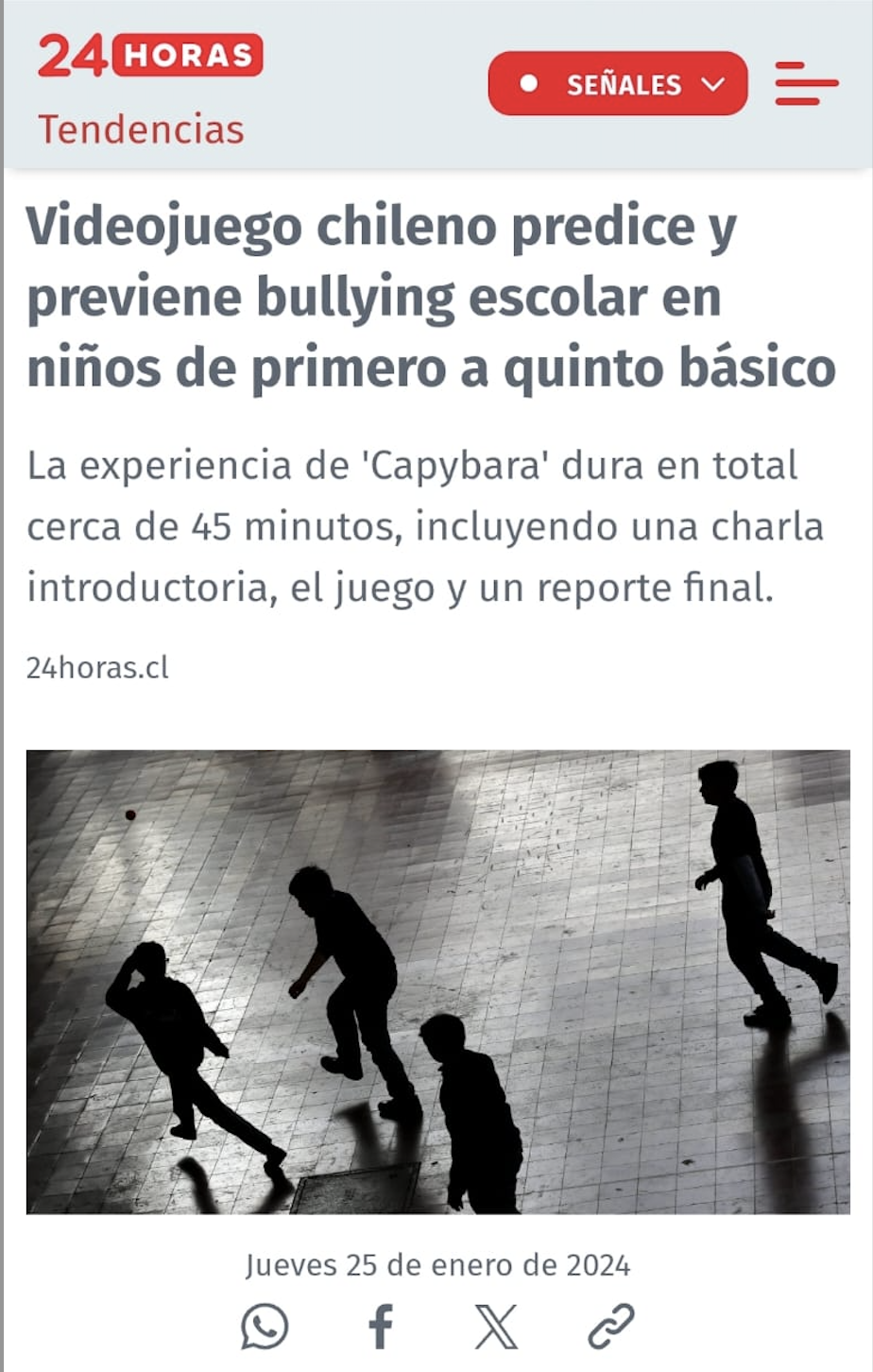 Videojuego predice y previene el bullying escolar con ayuda de la tecnología